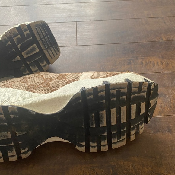 Women's Tan Sneakers - Picture 8 of 9